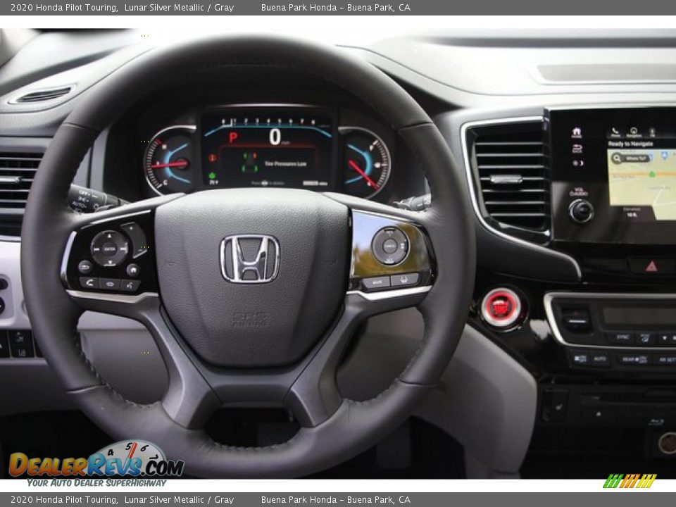 2020 Honda Pilot Touring Steering Wheel Photo #12