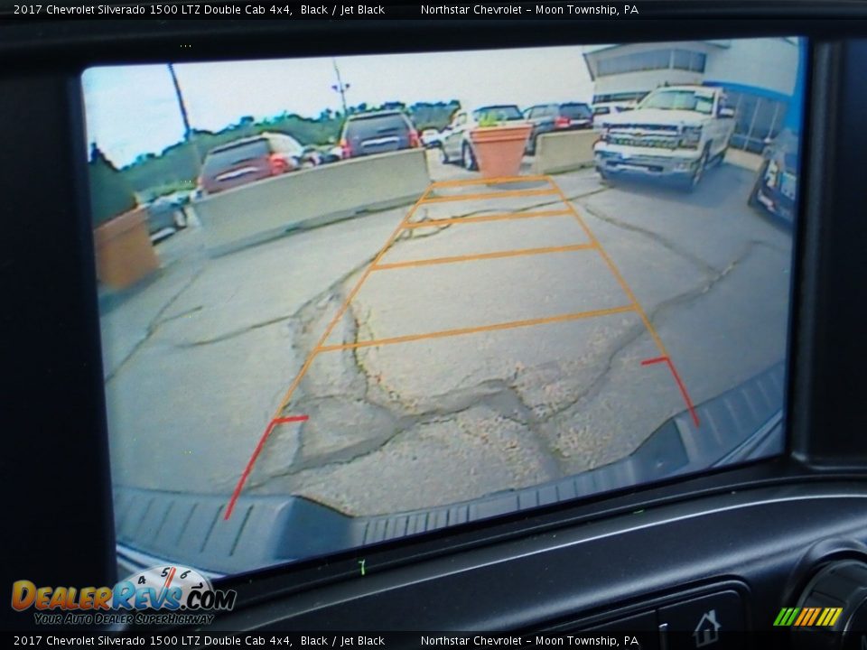 2017 Chevrolet Silverado 1500 LTZ Double Cab 4x4 Black / Jet Black Photo #30