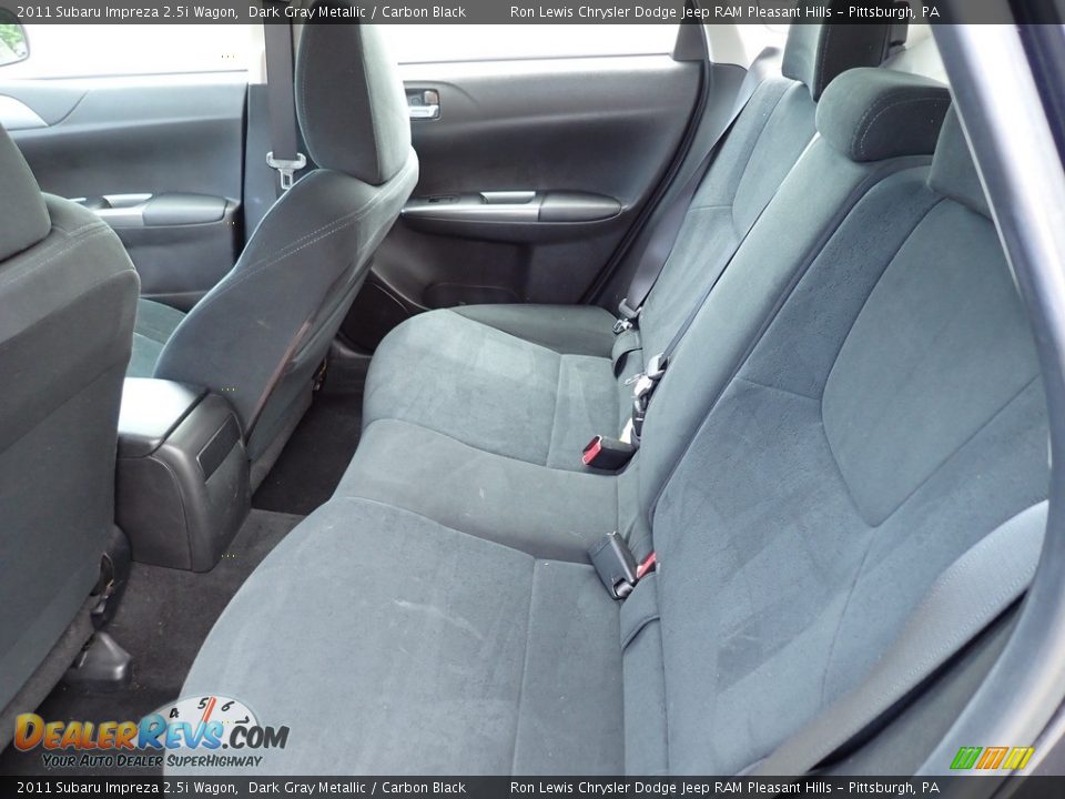2011 Subaru Impreza 2.5i Wagon Dark Gray Metallic / Carbon Black Photo #12