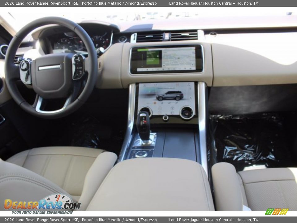 2020 Land Rover Range Rover Sport HSE Portofino Blue Metallic / Almond/Espresso Photo #4