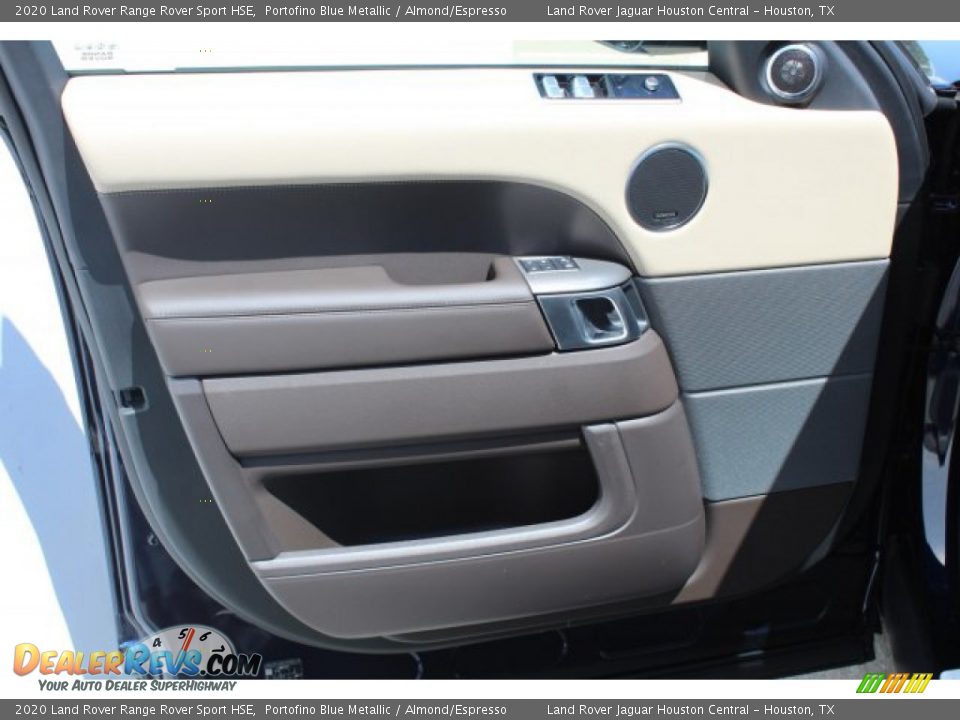2020 Land Rover Range Rover Sport HSE Portofino Blue Metallic / Almond/Espresso Photo #10
