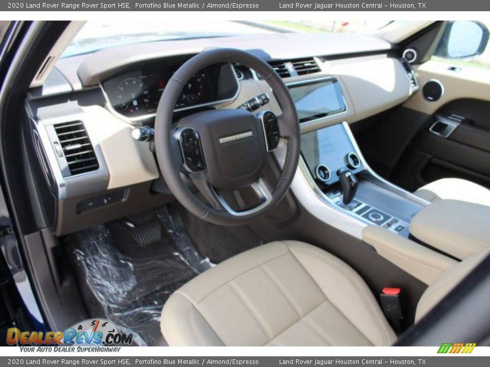 2020 Land Rover Range Rover Sport HSE Portofino Blue Metallic / Almond/Espresso Photo #11