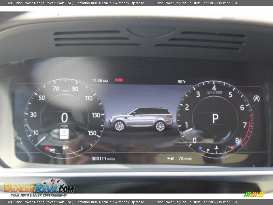 2020 Land Rover Range Rover Sport HSE Portofino Blue Metallic / Almond/Espresso Photo #21