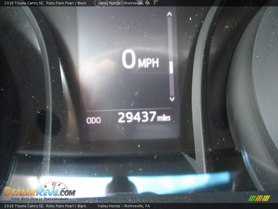 2018 Toyota Camry SE Ruby Flare Pearl / Black Photo #20