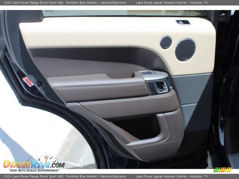 2020 Land Rover Range Rover Sport HSE Portofino Blue Metallic / Almond/Espresso Photo #24