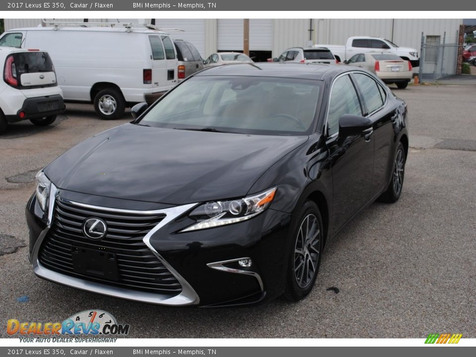 2017 Lexus ES 350 Caviar / Flaxen Photo #1