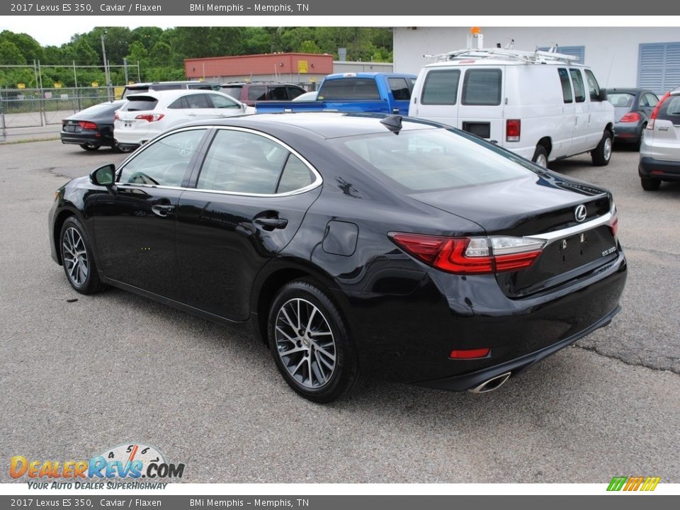 2017 Lexus ES 350 Caviar / Flaxen Photo #3