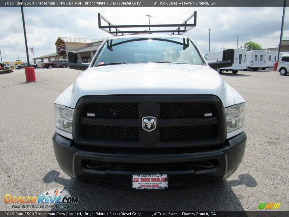 2016 Ram 2500 Tradesman Crew Cab 4x4 Bright White / Black/Diesel Gray Photo #6