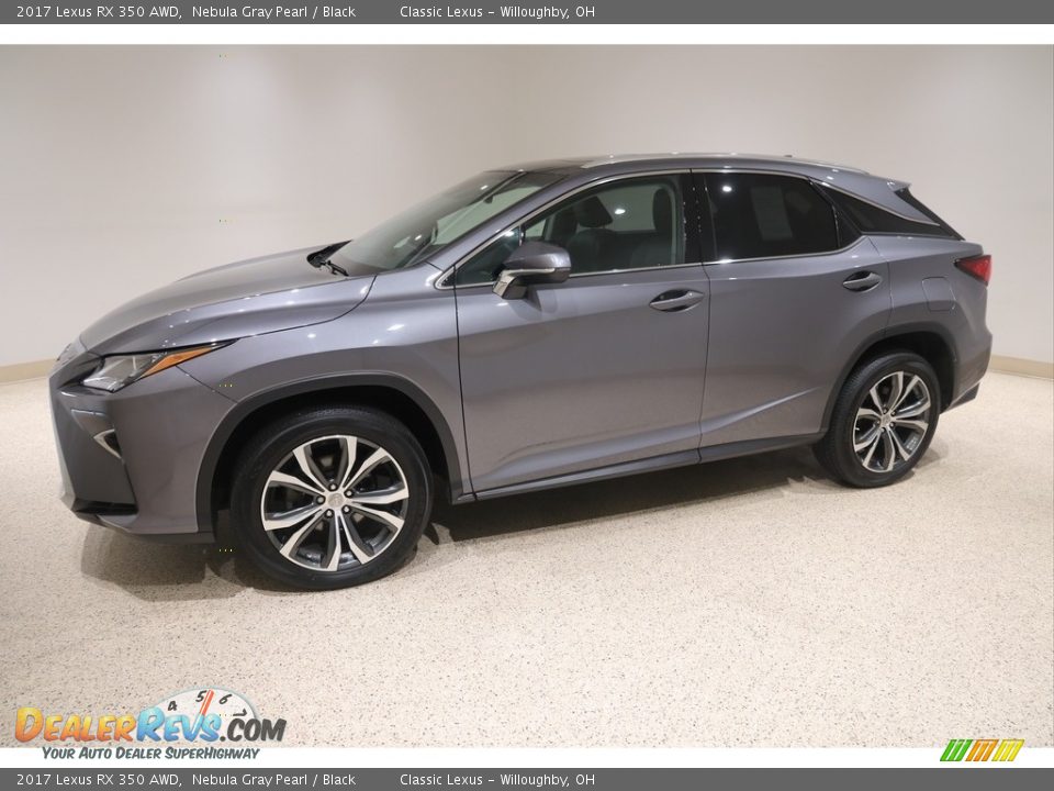 2017 Lexus RX 350 AWD Nebula Gray Pearl / Black Photo #3