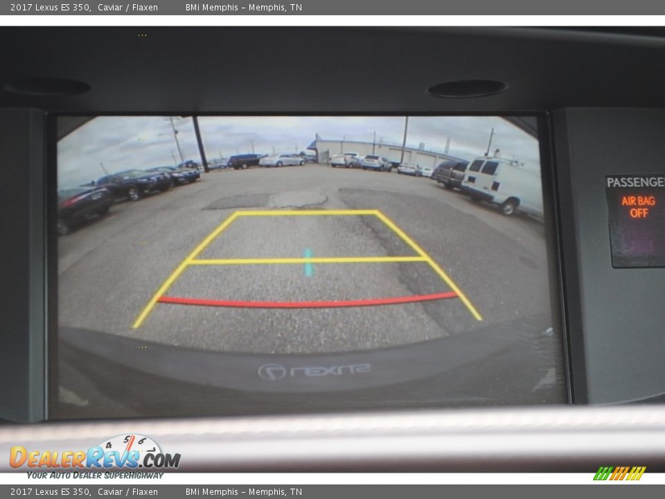 2017 Lexus ES 350 Caviar / Flaxen Photo #20