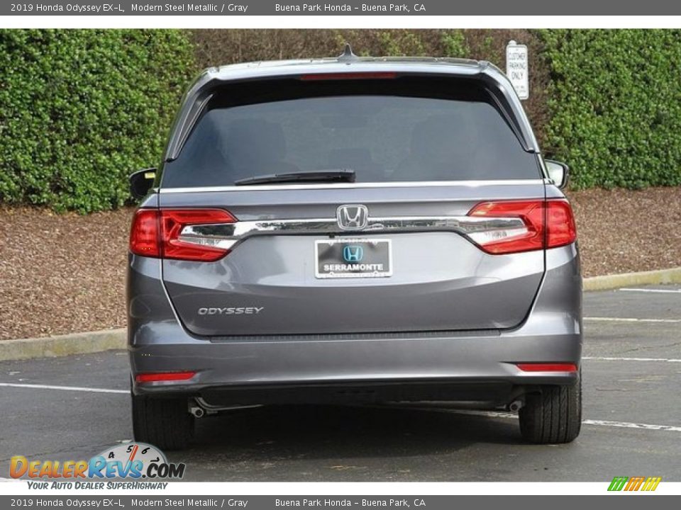 2019 Honda Odyssey EX-L Modern Steel Metallic / Gray Photo #7