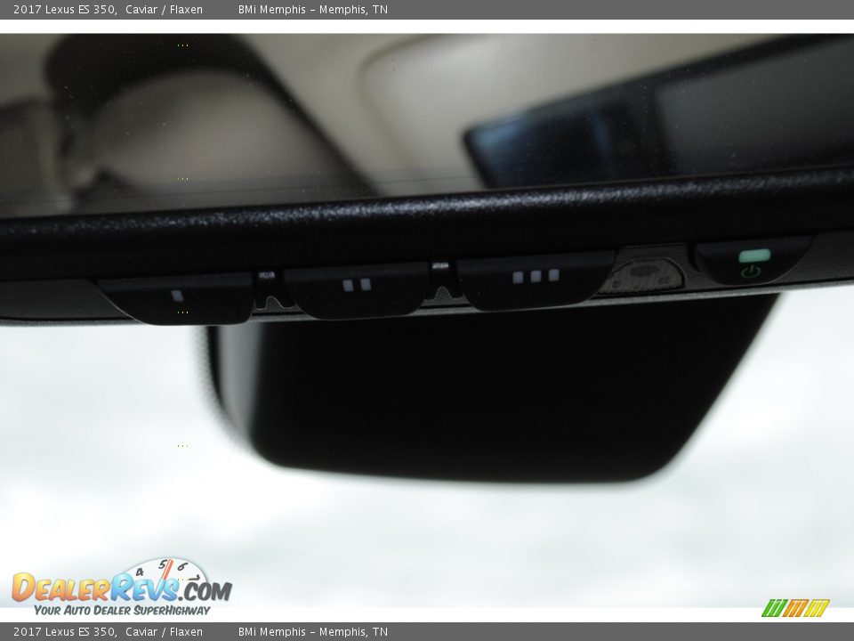 2017 Lexus ES 350 Caviar / Flaxen Photo #23