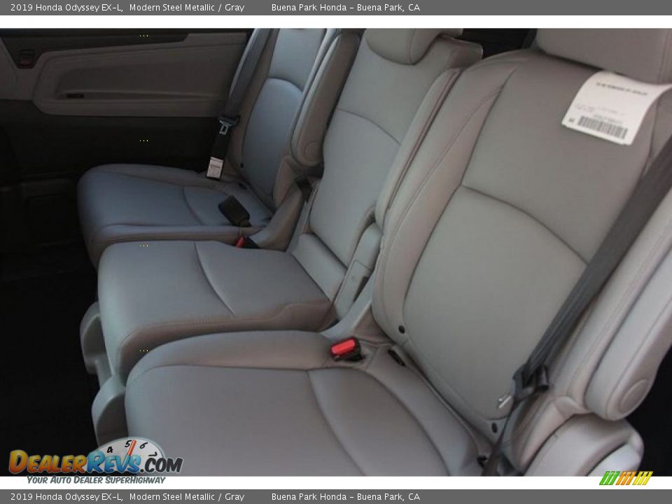 2019 Honda Odyssey EX-L Modern Steel Metallic / Gray Photo #11