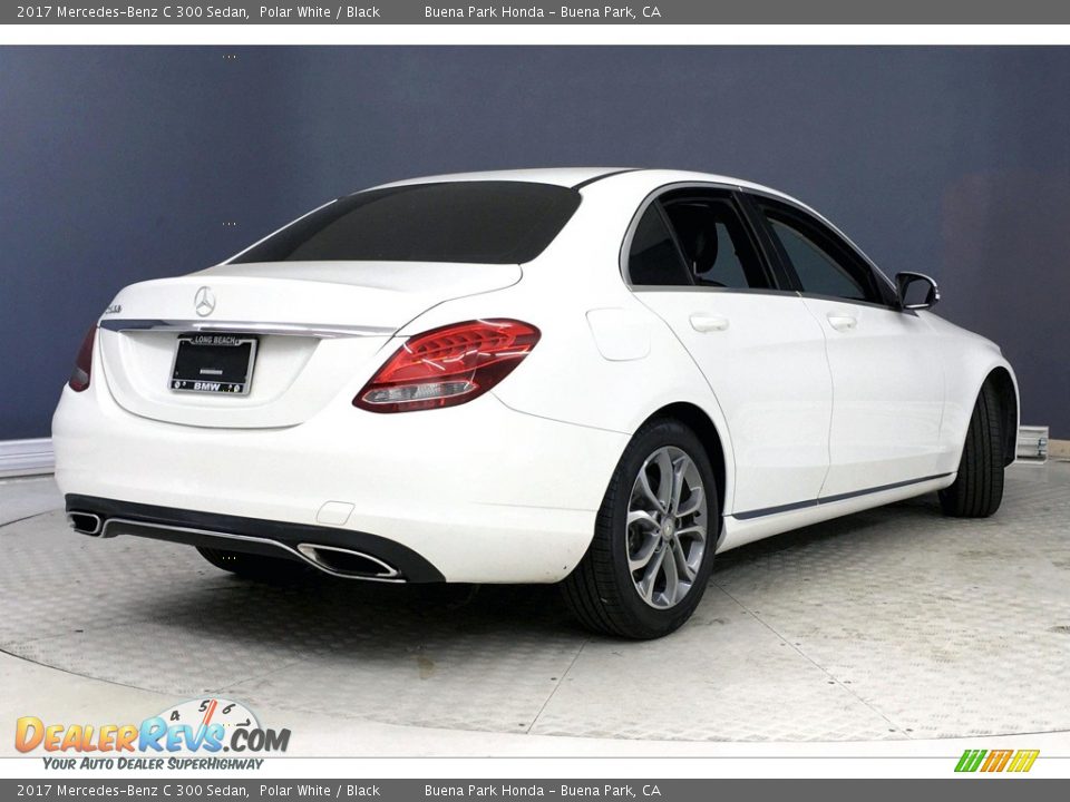 2017 Mercedes-Benz C 300 Sedan Polar White / Black Photo #29