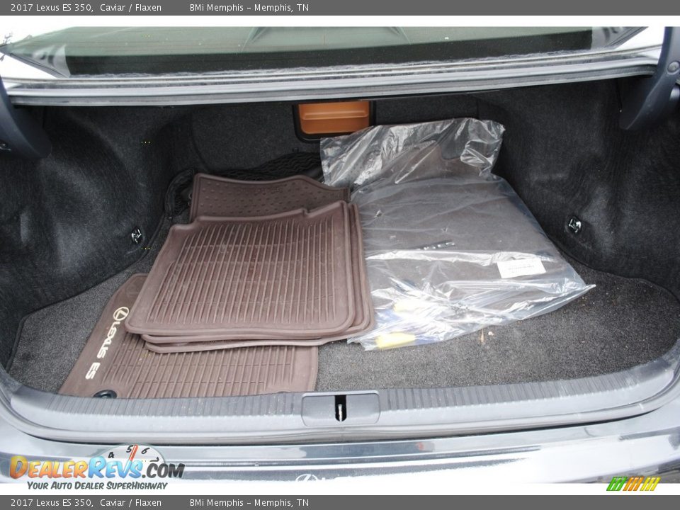 2017 Lexus ES 350 Caviar / Flaxen Photo #28