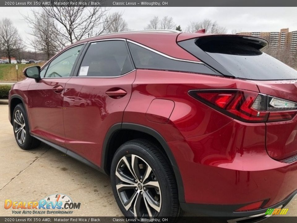 2020 Lexus RX 350 AWD Matador Red Mica / Black Photo #4