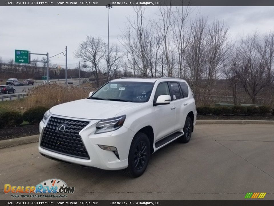 2020 Lexus GX 460 Premium Starfire Pearl / Rioja Red Photo #1