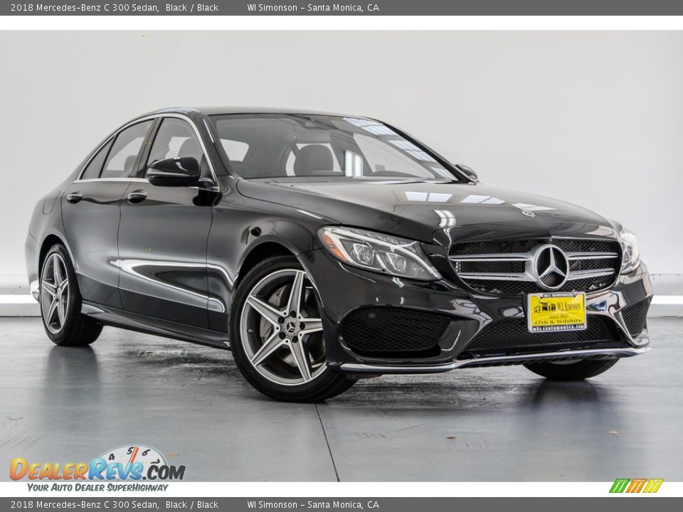 Front 3/4 View of 2018 Mercedes-Benz C 300 Sedan Photo #12