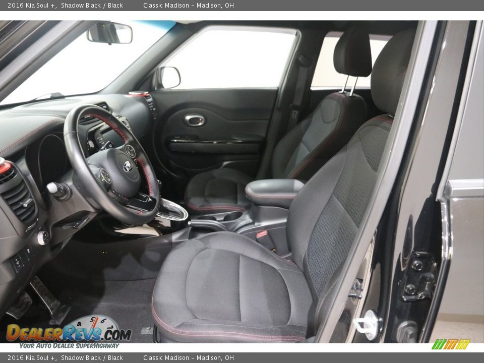 2016 Kia Soul + Shadow Black / Black Photo #6