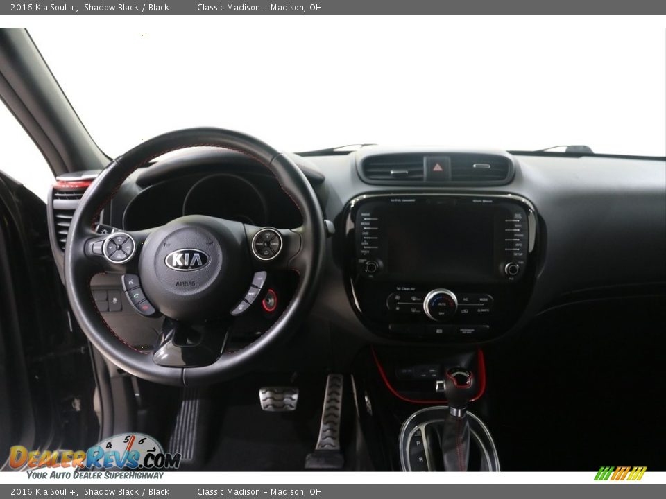 2016 Kia Soul + Shadow Black / Black Photo #7