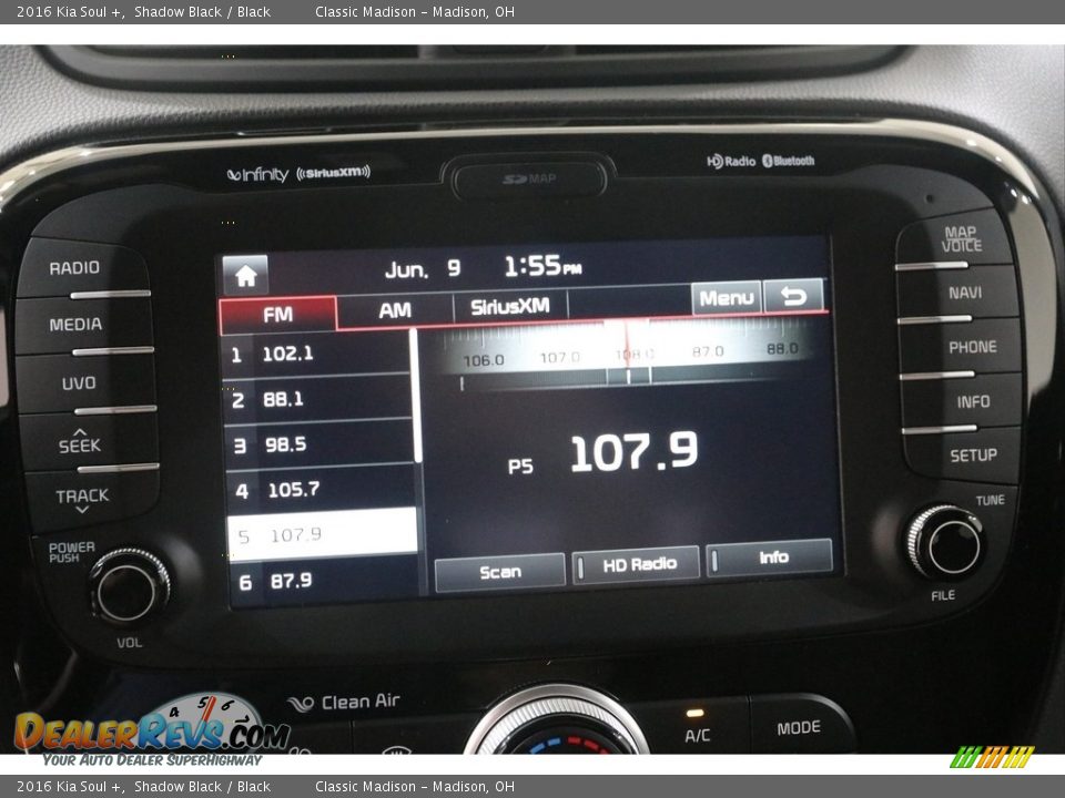 2016 Kia Soul + Shadow Black / Black Photo #11