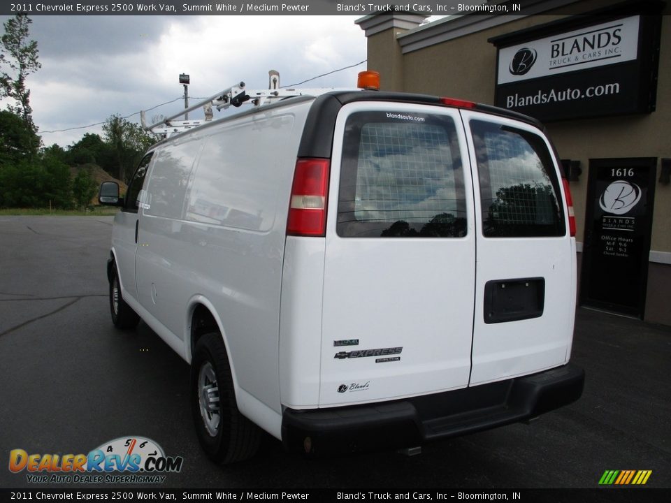 2011 Chevrolet Express 2500 Work Van Summit White / Medium Pewter Photo #3