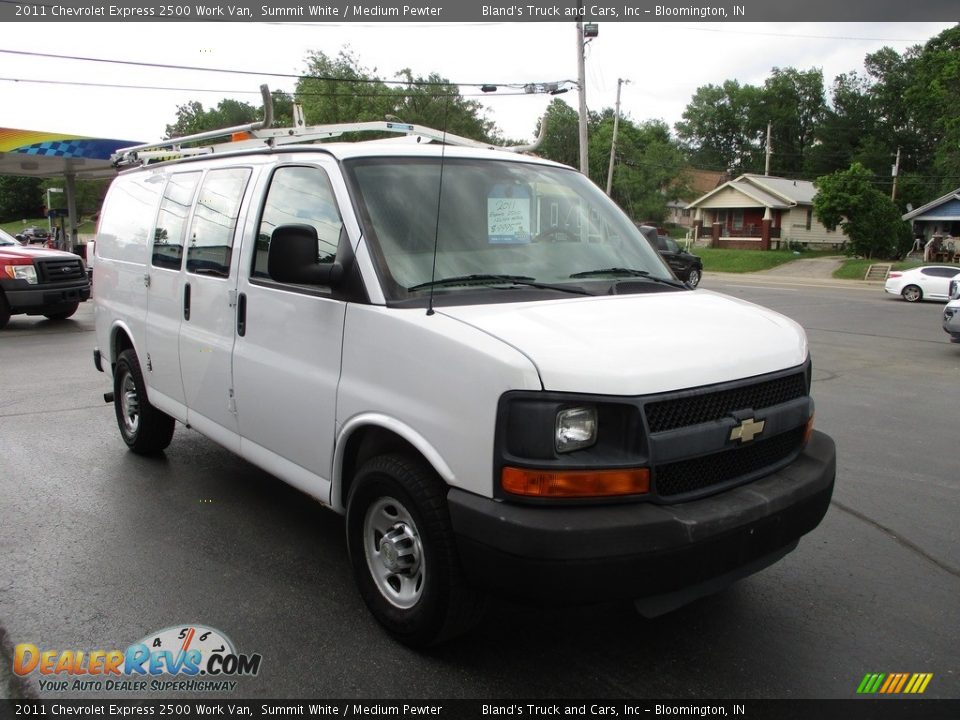 2011 Chevrolet Express 2500 Work Van Summit White / Medium Pewter Photo #5