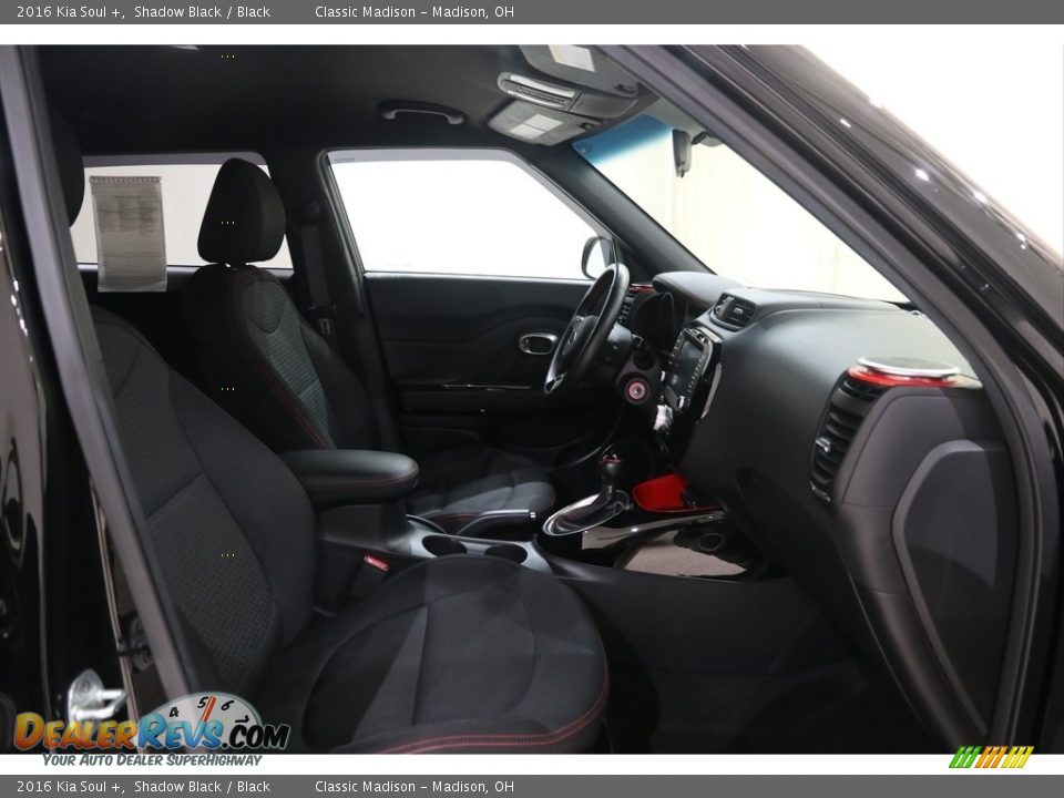 2016 Kia Soul + Shadow Black / Black Photo #16