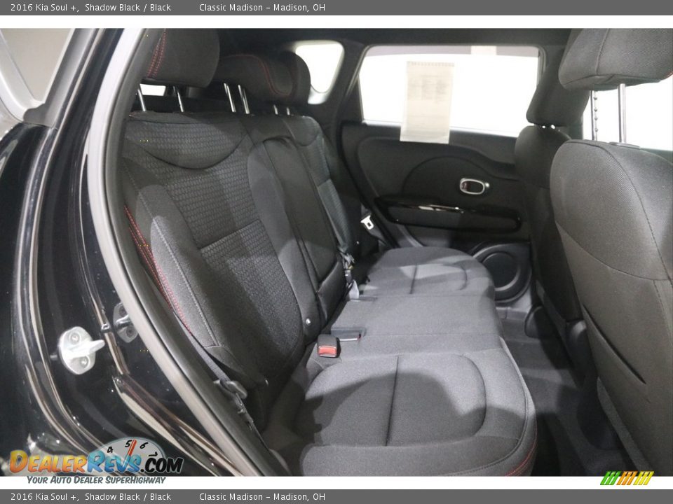2016 Kia Soul + Shadow Black / Black Photo #17