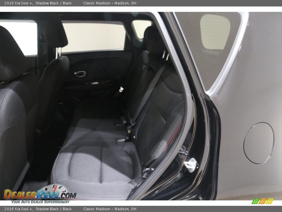 2016 Kia Soul + Shadow Black / Black Photo #18