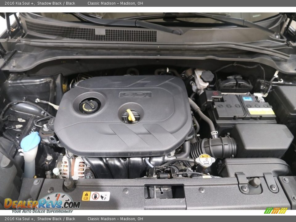 2016 Kia Soul + Shadow Black / Black Photo #19