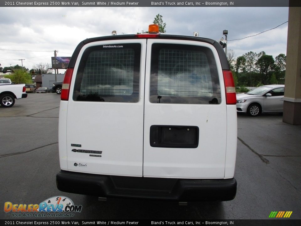 2011 Chevrolet Express 2500 Work Van Summit White / Medium Pewter Photo #15