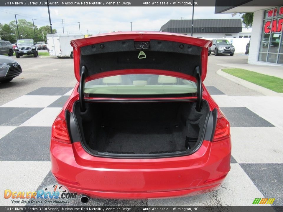 2014 BMW 3 Series 320i Sedan Melbourne Red Metallic / Venetian Beige Photo #5