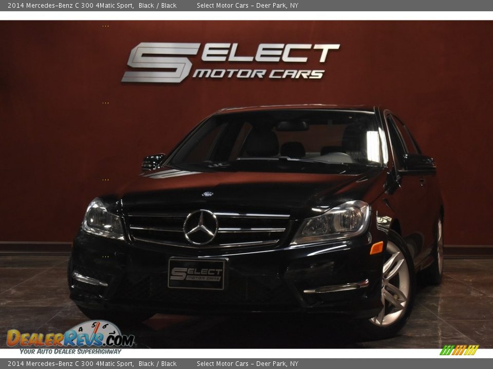 2014 Mercedes-Benz C 300 4Matic Sport Black / Black Photo #1