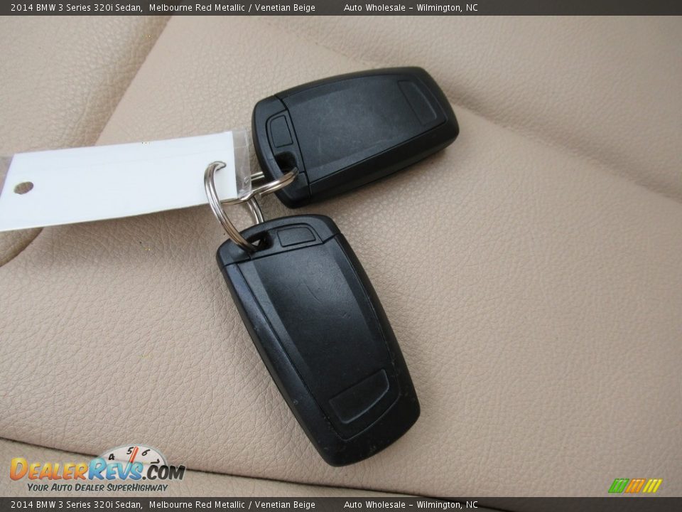 2014 BMW 3 Series 320i Sedan Melbourne Red Metallic / Venetian Beige Photo #20