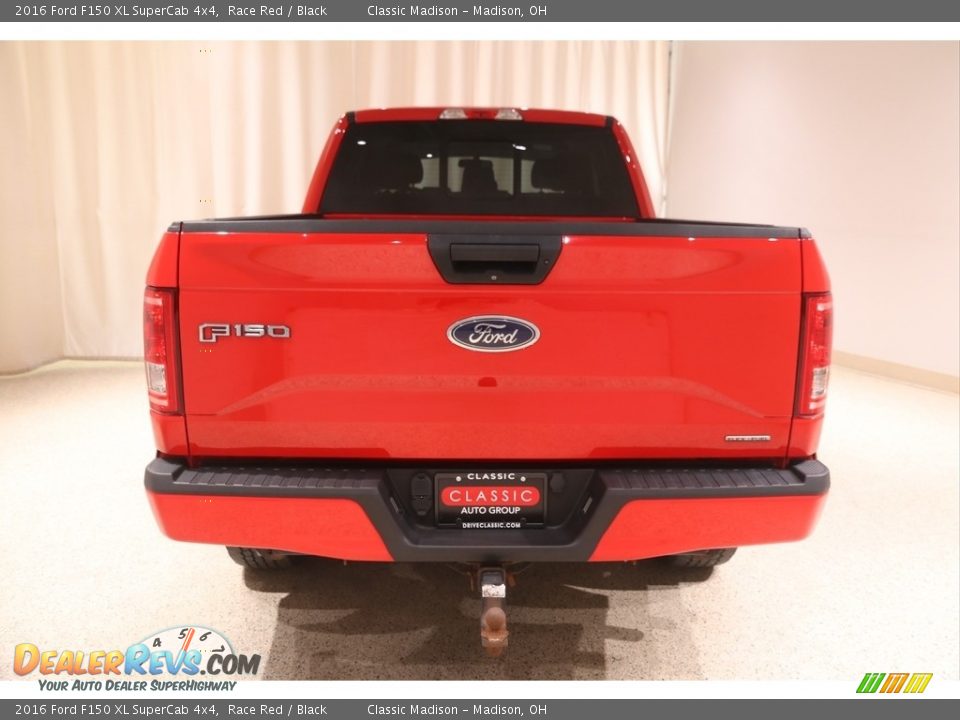 2016 Ford F150 XL SuperCab 4x4 Race Red / Black Photo #4