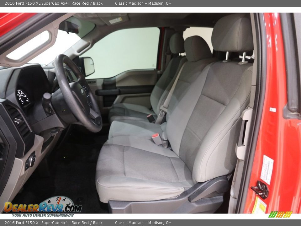 2016 Ford F150 XL SuperCab 4x4 Race Red / Black Photo #6