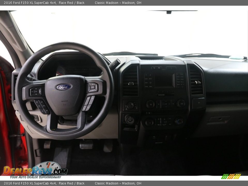 2016 Ford F150 XL SuperCab 4x4 Race Red / Black Photo #7