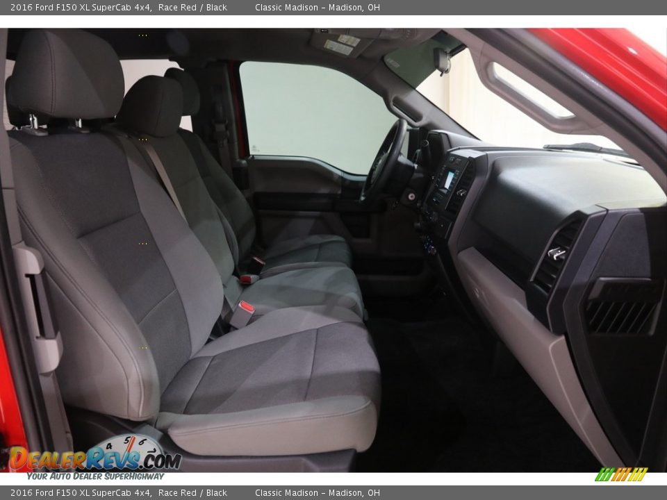 2016 Ford F150 XL SuperCab 4x4 Race Red / Black Photo #15