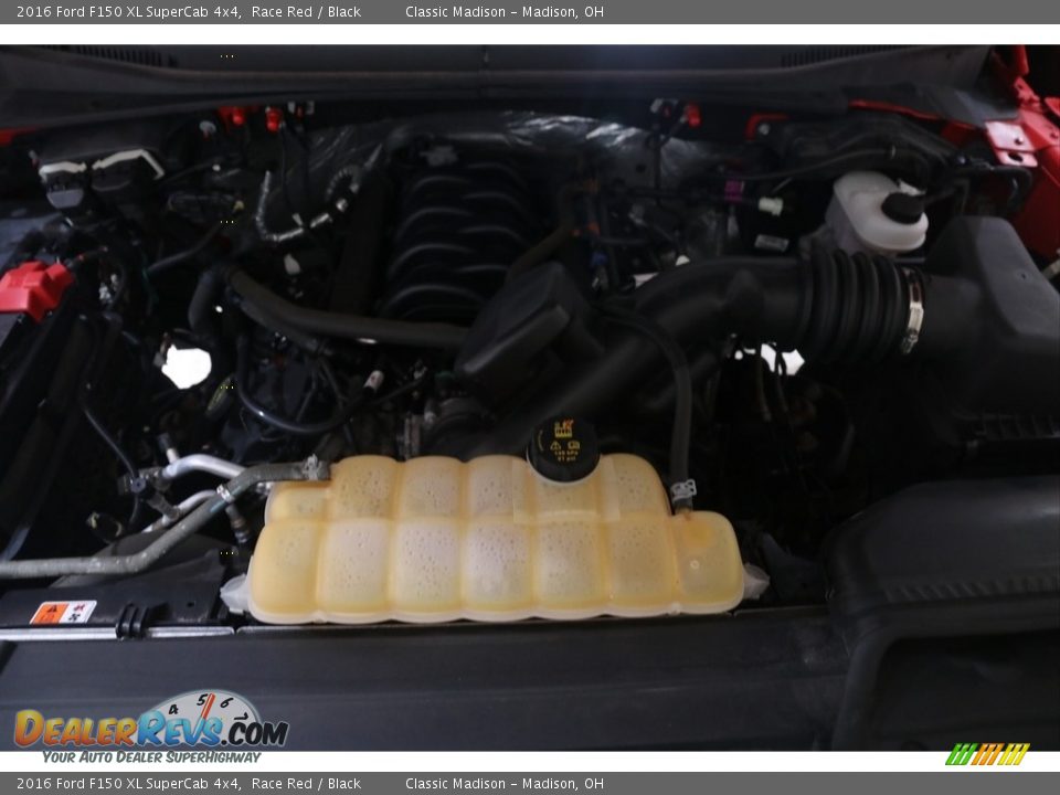 2016 Ford F150 XL SuperCab 4x4 Race Red / Black Photo #18