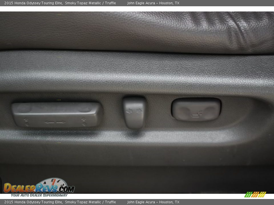 2015 Honda Odyssey Touring Elite Smoky Topaz Metallic / Truffle Photo #16
