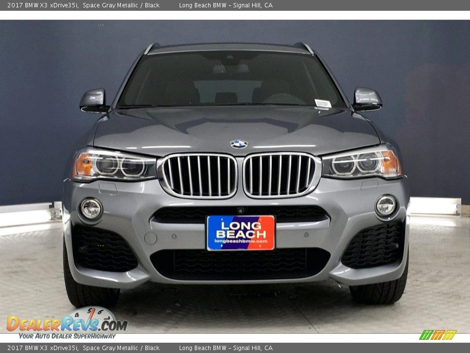 2017 BMW X3 xDrive35i Space Gray Metallic / Black Photo #2