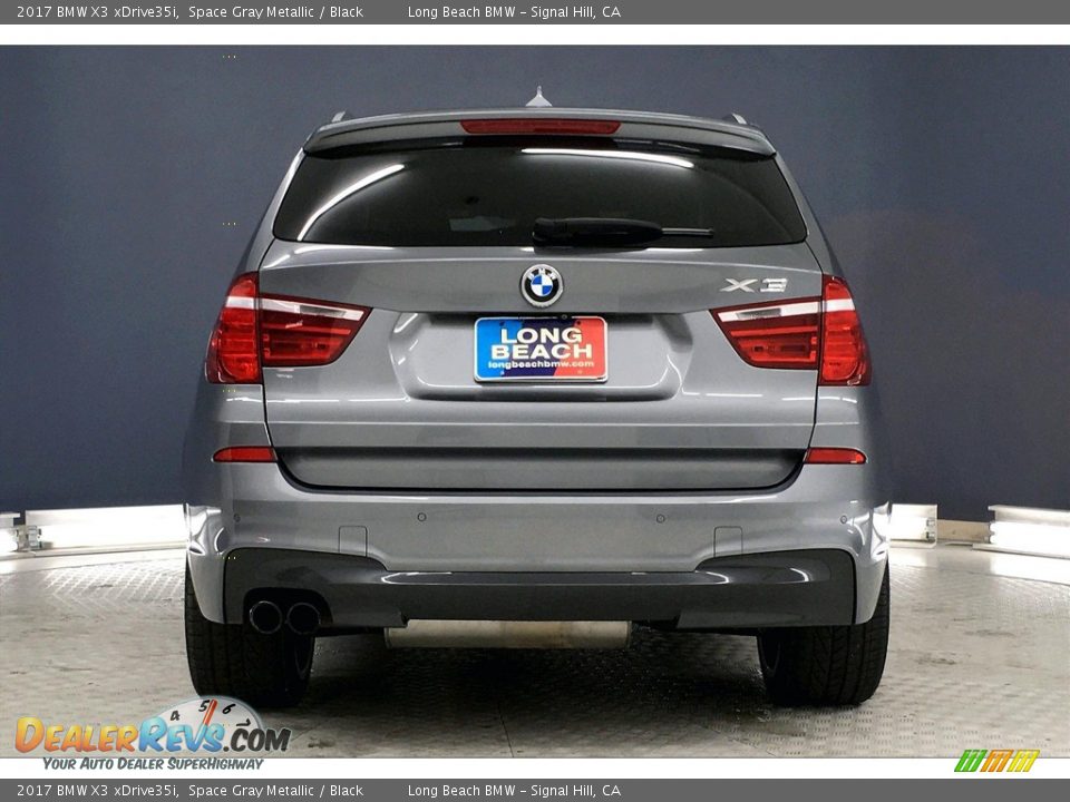 2017 BMW X3 xDrive35i Space Gray Metallic / Black Photo #3