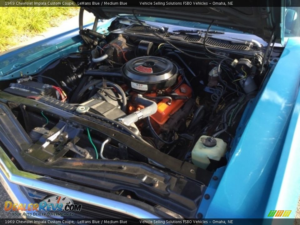 1969 Chevrolet Impala Custom Coupe 350 ci. in. OHV 16-Valve V8 Engine Photo #22