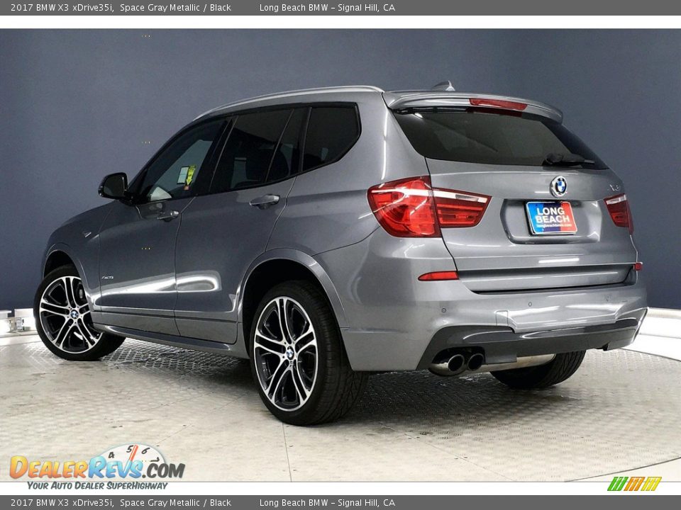 2017 BMW X3 xDrive35i Space Gray Metallic / Black Photo #10