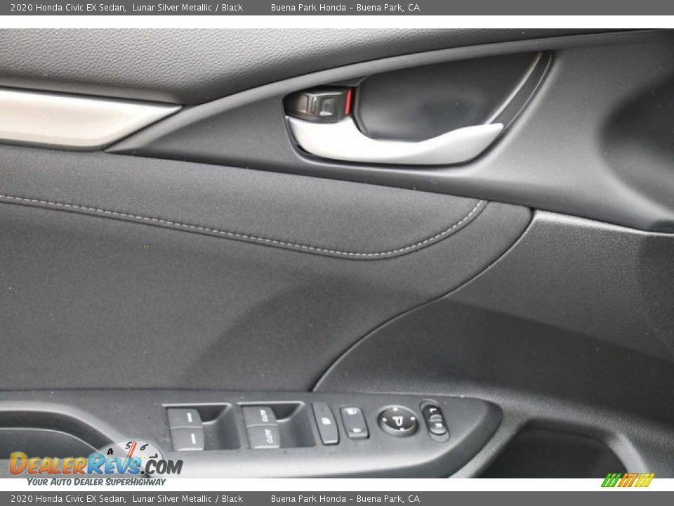 2020 Honda Civic EX Sedan Lunar Silver Metallic / Black Photo #10