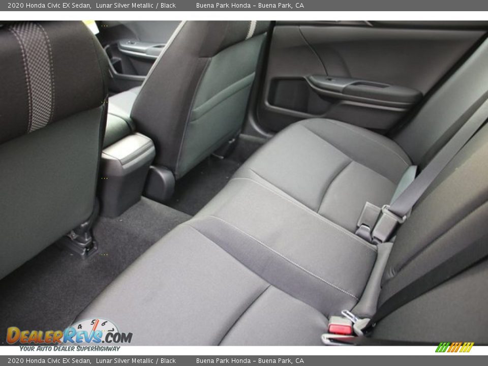 2020 Honda Civic EX Sedan Lunar Silver Metallic / Black Photo #11