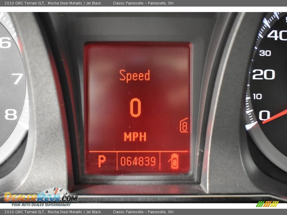 2010 GMC Terrain SLT Mocha Steel Metallic / Jet Black Photo #16