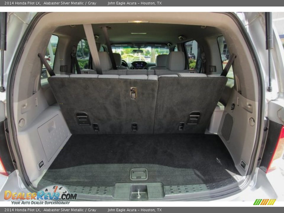 2014 Honda Pilot LX Alabaster Silver Metallic / Gray Photo #22