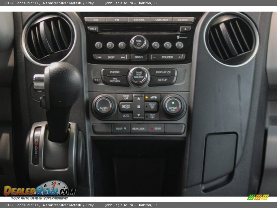 2014 Honda Pilot LX Alabaster Silver Metallic / Gray Photo #30